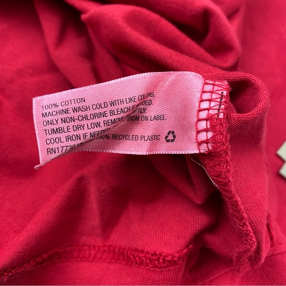 Goodfellow Henley Shirt Men's Extra Large Regular Fit Short Sleeve Red New - Picture 5 of 8